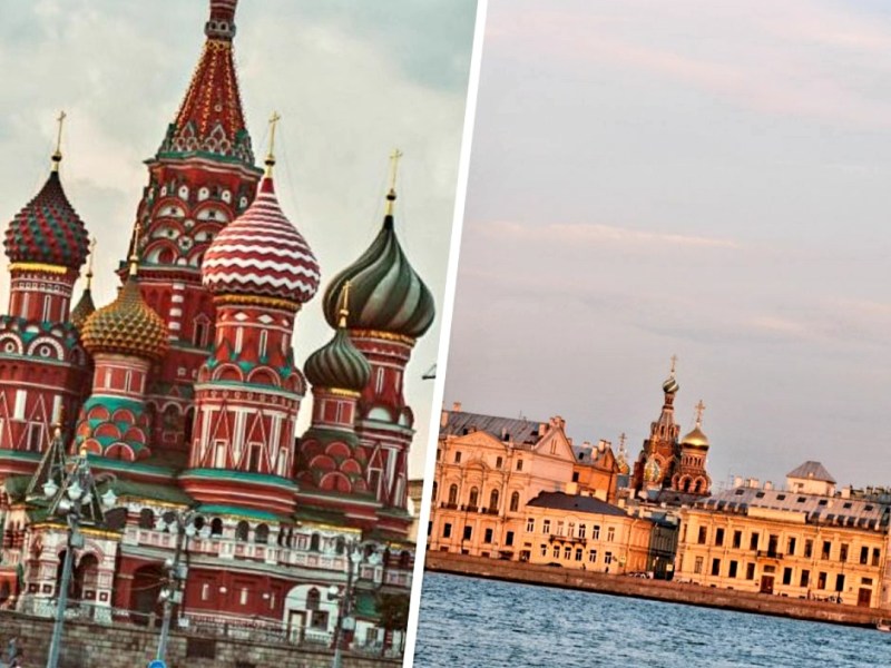 Mosca e Sanpietroburgo